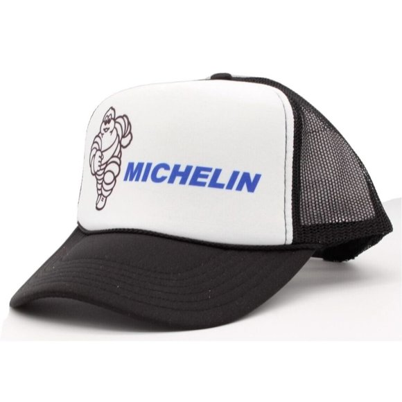 Michelin Trucker Hat Baseball Cap Vintage Mesh Michelin Man Trucker Hat - Picture 4 of 4